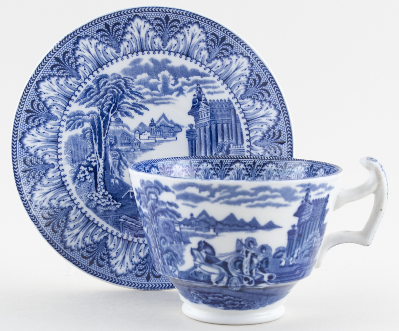 Breakfast Cup and Saucer large c1937